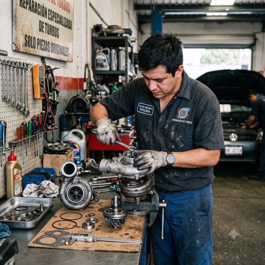 Reparación de turbos